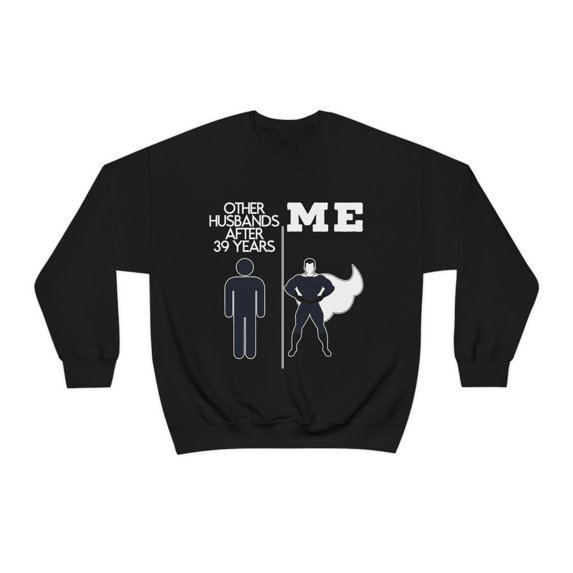 39th Anniversary Sweatshirt, Gifts, Sweater Shirt