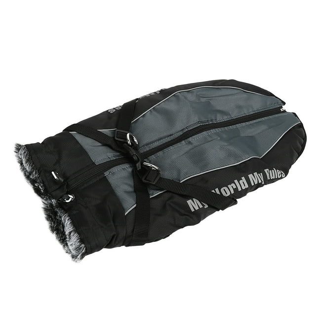 Pet Coats, Classic Colors Multipurpose Dog Cotton Jacket For Autumn Grey