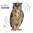 thumbnail image 5 of Bird Repel Scarecrow, Owl Scarecrow Scarer Pendant, Decorative Scarer Pendant with Bell, Fake Bird Scare Device, Waterproof Patio Balcony Garden Decorations, 5 of 10