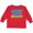 Red, variant on Inktastic Lacrosse Player in training Boys or Girls Long Sleeve Toddler T-Shirt