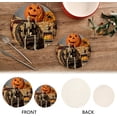 thumbnail image 4 of SKYSONIC Halloween Skeletons Pot Holders Trivets, 2 Pcs Heat Resistant Trivets,Autumn Sunflower Cotton Thread Weave Mats for Hot Pads Pans Pot Bowl Teapot for Kitchen Decor, 4 of 7