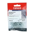 thumbnail image 2 of Timco - Machine Screws - PZ - Pan & Hex Nuts - Zinc (Size M4 x 30 - 25 Pieces), 2 of 2