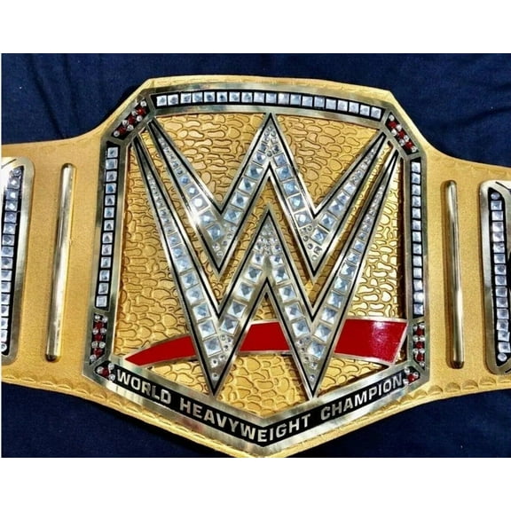 WWE Universal Championship Title Belt Wrestling Belt Adult Size Replica Gold