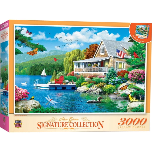 Rompecabezas MasterPieces Lakeside Memories 3000 piezas