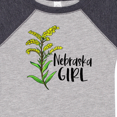 thumbnail image 4 of Inktastic Nebraska Girl Goldenrod Flower Girls Baby Bodysuit, 4 of 5