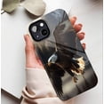 thumbnail image 5 of Eagle Print Phone Case for iPhone 11-12-13-14-15-16 Pro Max Plus, American Style Wildlife Protective Case, Great for Outdoors Lovers & Independence Day, 5 of 9