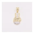 thumbnail image 5 of 1 3/4" Diamond-Cut Boxing Glove Unisex Adult Pendant 10K Yellow White Gold, 3.05 Gr - Goldum NYC, 5 of 6