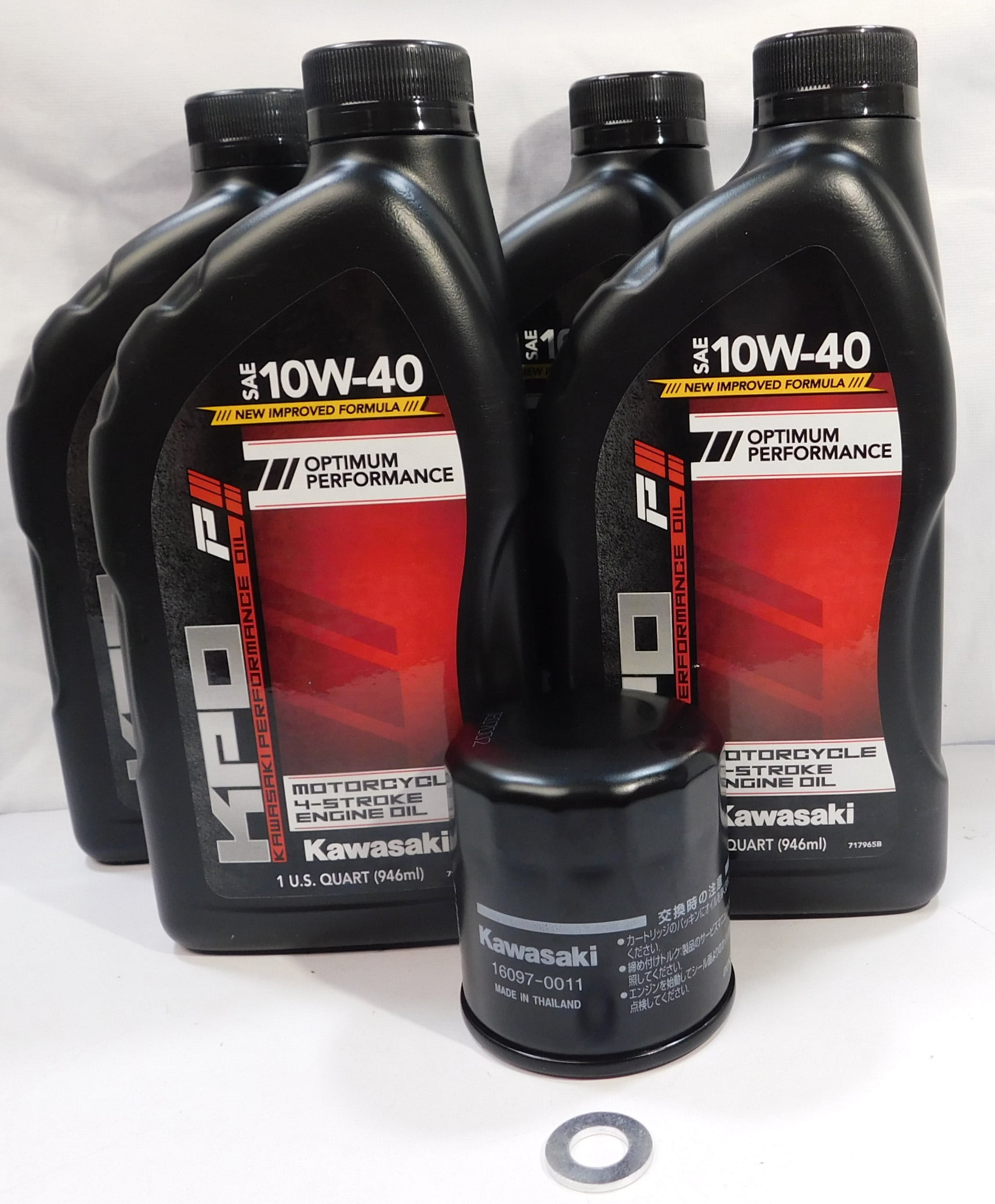 OEM 2001-2021 Suzuki GSX-R1000 10w40 Semi Synthetic Oil Change - Foto 5