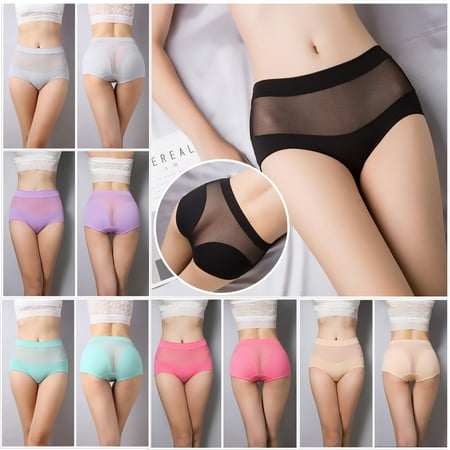 

AMERTEER Women s Underwear Lace Bikini Panties Silky Comfy Lace Briefs