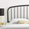 thumbnail image 4 of Modway Nova Metal Queen Headboard in Gray, 4 of 6