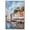 Silver Frame, variant on Docked by the Town Canvas Monet Coastal by Art Remedy, Gallery Wrapped, 10" x 15"