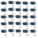 thumbnail image 3 of Interruptor selector de perilla de 25 piezas con bloqueo automático de 2 velocidades con luz 16 mm cuadrado 12 V BEMLA1611XD/21F (rojo), 3 of 14