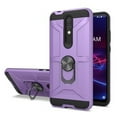 thumbnail image 3 of For Apple iPhone 13 Pro Max (6.7") Hybrid Ring Stand [360° Rotatable Ring Holder Magnetic Kickstand] Shockproof TPU Phone Case Cover by Xpression [Purple], 3 of 9