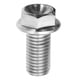 thumbnail image 1 of Tornillos de cabeza hexagonal de titanio con brida para bicicletas y motocicletas M6 x 10, 1 of 9