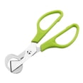 thumbnail image 3 of Oleegame 1PC Kitchen Utensils Set Steel Scissors Quail Opener Stainless Egg Tool Kitchen，Dining & Bar Green, 3 of 6