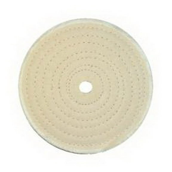 (Price/Each)Aes Industries K-153 Cotton Buff Wheel - 3"