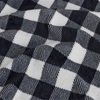 U Bedsure U by Bedsure Flannel Fleece King Sheets Set, 4 Pieces Deep Pockets Anti-Static Warm Bed Sheets, Buffalo Black White