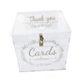 thumbnail image 3 of Caja para tarjetas de boda, tarjetero de regalo, colección de tarjetas transparentes, decoraciones para recepción de boda, Halloween, graduación de Macarena Estuche para tarjetas de boda, 3 of 8