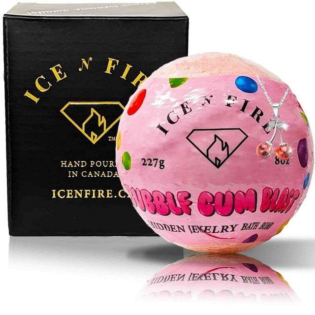 Explosion de Gomme Balloune « MONDO » Bijou Bombe de Bain (Fruit / Agrumes)