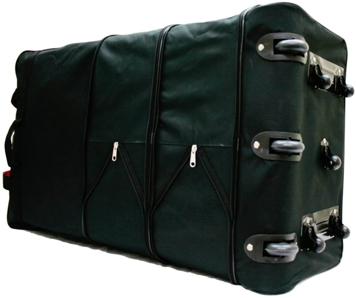 HiPack 8-Wheels 36" Rolling Wheeled Duffle Bag Spinner Suitcases Luggage
