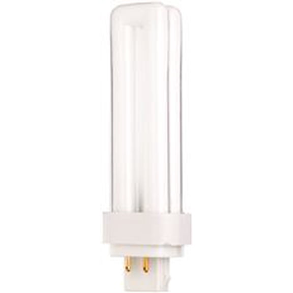 Satco S8329 2700K 13-Watt G24q-1 Base T4 Quad 4-Pin Tube for Electronic and Dimming Ballasts