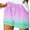 Purple, variant on Dvprdro Womens Summer Casual Shorts Fashion Gradient Drawstring Beach Shorts with Pockets