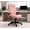 Pink#51, variant on Office Chairs High Back Reclining Office Chair,Massage Office Chair with 6 Vibrating Points with Footrest and Remote,Mesh Office Chairs