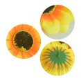 thumbnail image 2 of Matsuzay 100 piezas de tela girasoles artificiales simulación 7 cm hecho a mano fotografía flor falsa fotografía Prop Decoración Artesanía, 2 of 6