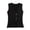 *Black, variant on Women's V Neck Sleeveless Vest, Button Front Casual Waistcoat Jacket Navy,Womens Plus S