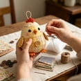 thumbnail image 4 of DIY Patchwork Animal Handmade Sewing Craft with Floral Stuffing 3D Cute Patchwork Animal DIY for Adults Beginners Craft Lovers for Birthda, 4 of 8