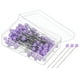 thumbnail image 1 of Uxcell Alfileres de Coser, Alfiler Recto de 1.5 Pulgadas con Cabeza de Perla Plástica, Púrpura Claro, Paquete de 100, 1 of 6