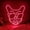 Bulldog, variant on UPONRAY Cat Neon Signs, 8.7"*8.7" Dimmable & USB-Powered LED Neon Light, Stylish Wall Decor for Bedroom, Party, Game Room, Man Cave, Bar