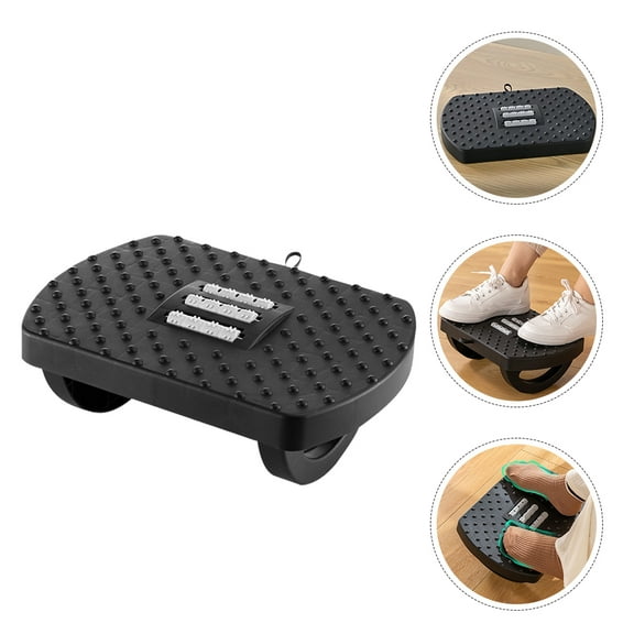 FRCOLOR Anti-skid Stool Footstool Non-slip Stool Toilet Squatting Stool Adjustable Foot Stool