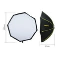 thumbnail image 2 of NiceFoto 100cm/ 39in Portable Octagon Photography Softbox with Bowens Mount Removeable Diffuser Honeycomb Grid Carrying Bag for Studio Speedlight Video Light Portrait Product Photography, 2 of 6