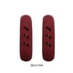 thumbnail image 4 of Funda de silicona para mango de sartén Inteprter 2 piezas reutilizable antideslizante desmontable Flexible Rojo, 4 of 6