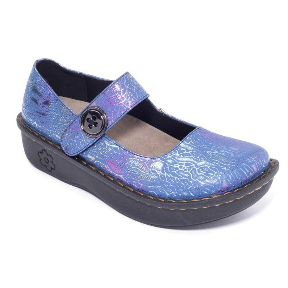 Savvy Jane Women's Nursing Shoe in Blue Opal