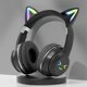 thumbnail image 4 of Auriculares InaláMbricos RGB Cute Cats Girls Kid Gift Auriculares con MicróFono MúSica Gaming Auriculares Control Luces Auricular D, 4 of 10