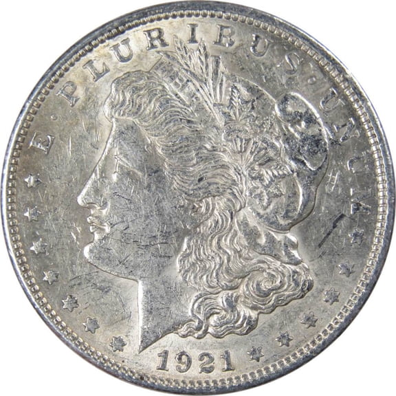 1921 Morgan Dollar XF EF Extremely Fine 90% Silver $1 US Coin Collectible