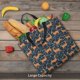 thumbnail image 5 of Balery Reindeer Bolsa de Mano para Mujeres con Cremallera, Bolsa de Gimnasio con Compartimentos, Bolsa para Laptop, Bolsa para Trabajo, 5 of 7