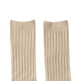 thumbnail image 2 of Cenuakty Toddlers Baby Knee High Socks Infant Solid Color Knit Rib Uniform Tube Stockings for Newborn Girls Boys, 2 of 3