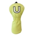 thumbnail image 3 of Golf Club Headcover Waterproof Covers for Player Outdoor Most Standard Yellow U, 3 of 8