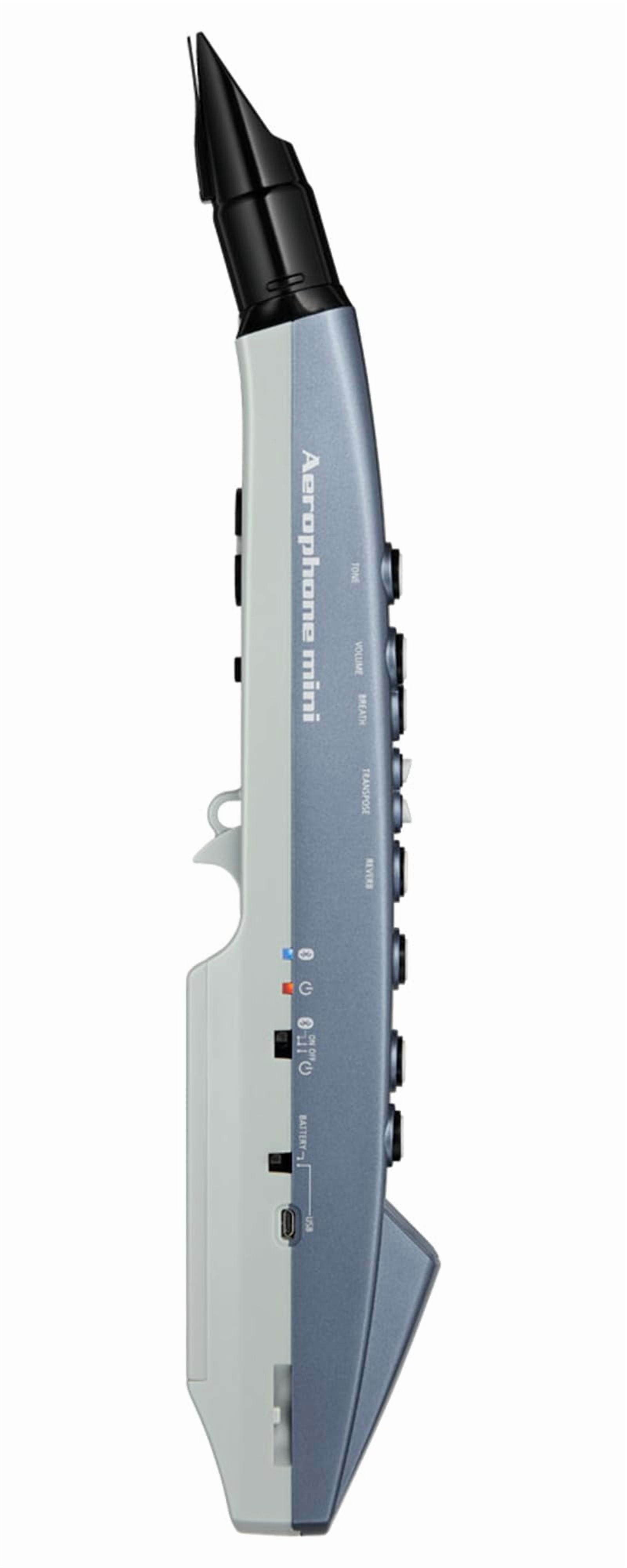 Roland AE-01 Aerophone Mini Digital Saxophone Bundle with Headphones and Austin Bazaar Polishing Cloth