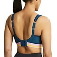 thumbnail image 4 of Panache Non-Wire Sports Bra (7341),32G,Retro Navy, 4 of 4
