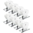 thumbnail image 4 of Miangastore 8pcs Drapery Hardware Easy to Install Curtain Pulleys Smooth Roman Shades Cord Lock, 4 of 6