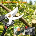 thumbnail image 3 of KIMHY Garden Tools Set 5, 8.3" Pruning Shears, 7.48" Garden Share, Gardening scissors Clipper, Sharp Blade Saws for Branches, Plant, Flower, Fruit, 3 of 8