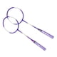 thumbnail image 5 of Juego De Raquetas De Bádminton, 2 Raquetas De aleación De Hierro Súper Ligera Con Varilla Central Elástica Y Soporte En Forma De T Para Principiantes, Niños, Interiores, 5 of 8