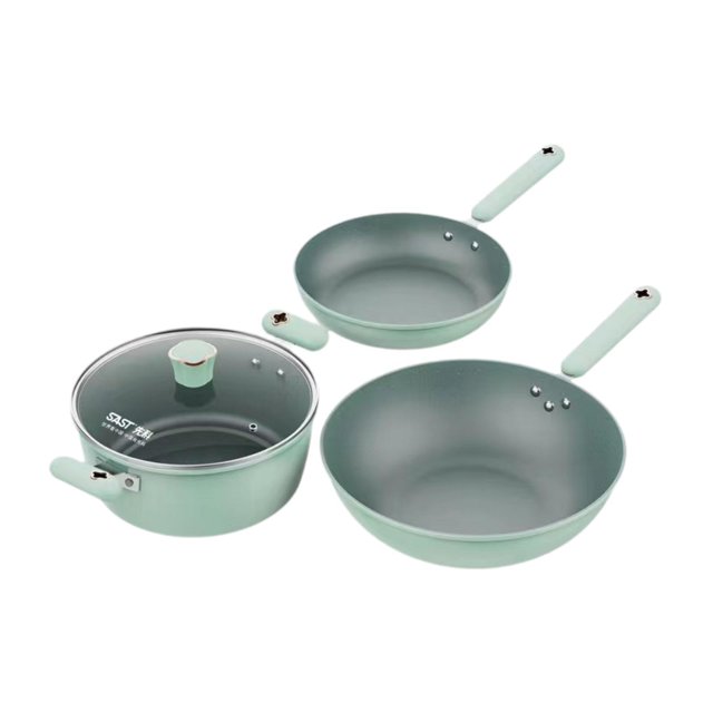 Juego de utensilios de cocina Strade Fareast Limited 3 piezas Verde