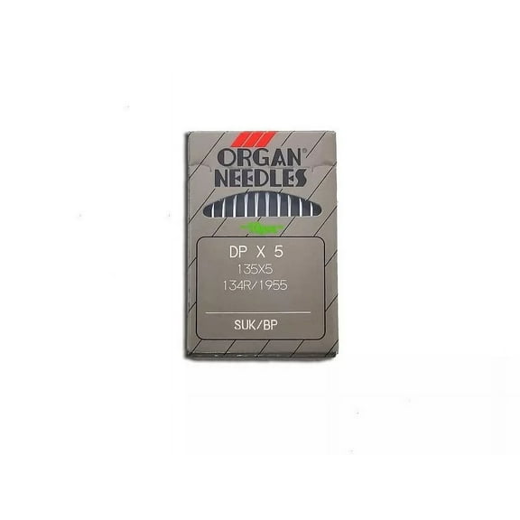 Teamwork 10 ORGAN 135X7 SIZE# 14 / 90 BALL POINT NEEDLE 135X5 DPX7 134R fits JUKI DLN-415