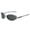 Silver Black Grey, variant on Oval Sports Sunglasses UV400 Protection Unisex PC Frame Outdoor Shades