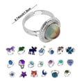 thumbnail image 3 of Mood Rings Changeable Color Temperature Emotion Feeling Fashion Cute Costume Props Multiple Shapes Christmas for Women Men Gift unicorn, 3 of 7
